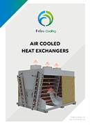 Couvercle avant du catalogue de l'échangeur de chaleur refroidi par air