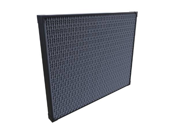 Cooling tower black PVC air inlet louvers