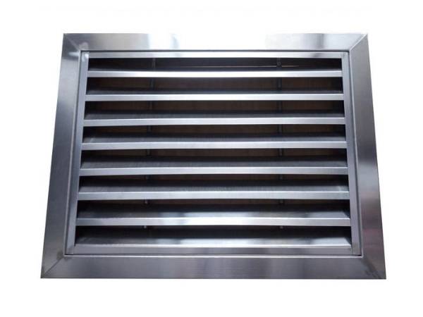Cooling tower stainless steel air inlet louvers